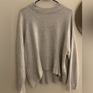 Target sweater, size XS but oversized, gray